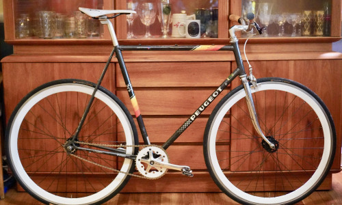 1984 Peugeot PGN 10 Fixie Conversion, to the Bikes album